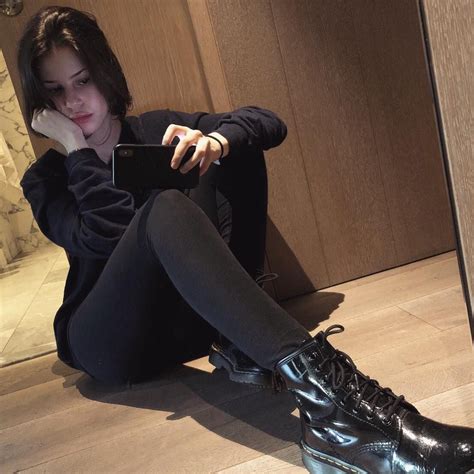 Marina Kaye Goth Instagram Style Fashion Gothic Swag Moda