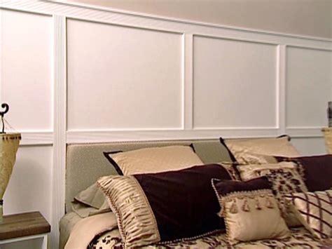 Wall Paneling With Fluted Molding Hgtv