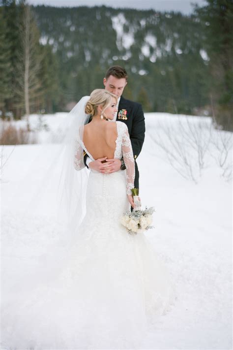 Winter Wedding From Melina Wallisch Photography Lake Tahoe Lake Tahoe