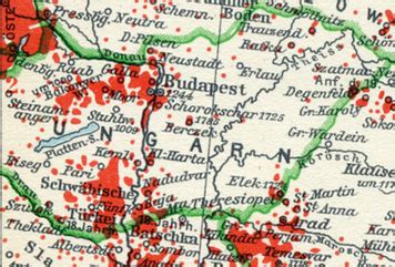 Az sem véletlen, hogy a harmincéves háború. Kelet-Európa német nemzetiségiek lakta részei 1932-ben