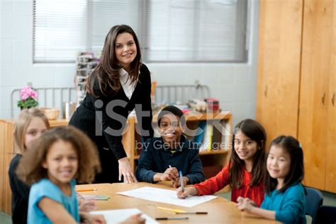 Third Graders Stock Photo Royalty Free Freeimages