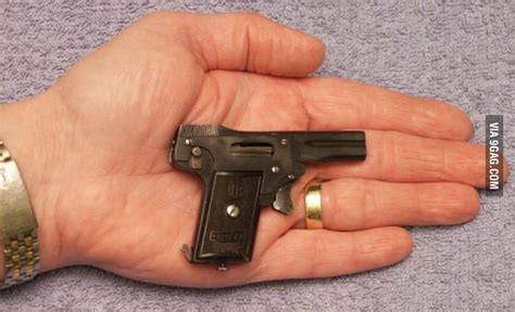 For All Of Those People Who Doesnt Believe That The Really Tiny Pistol