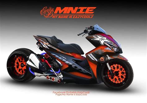 Sepeda Motor Yamaha Aerox Terbaru