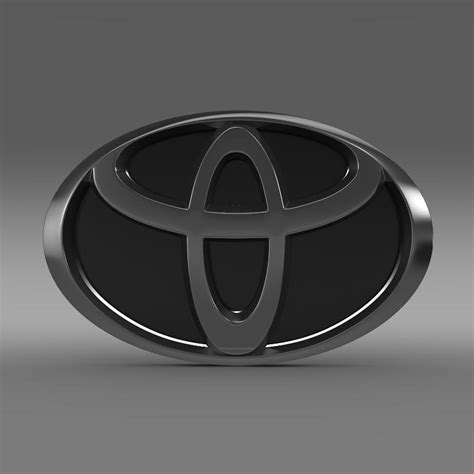 Toyota Motors Logo 3d Model By Creative Idea Studio