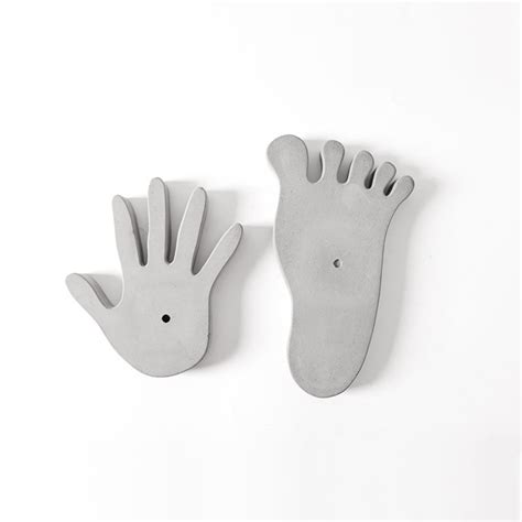 Silicone Concrete craft molds hand shaped home decoration molds -in