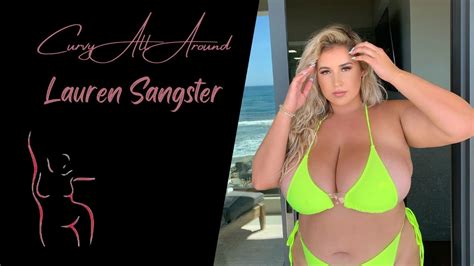 Lauren Sangster Biography Wiki Facts Curvy Model Plus Size Model Height Weight Net Worth