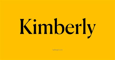 Nome Kimberly ficha divertida com pontilhado para crianças