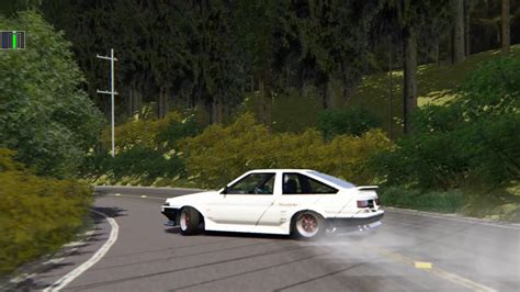 Assetto Corsa Touge Drifting WDT Street AE86 Dousojin Touge 1990 YouTube