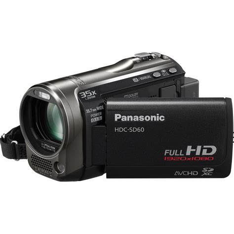 Panasonic Hdc Sd60 High Definition Camcorder Black Hdc Sd60k