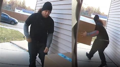 Warrant Issued For Porch Pirate Captured On Doorbell Camera Stealing