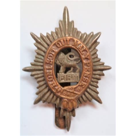 Ww1 Worcestershire Regiment Cap Badge British Army Ww1 World War One