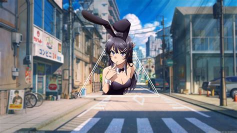 Anime Anime Girls Sakurajima Mai Bunny Girl Seishun