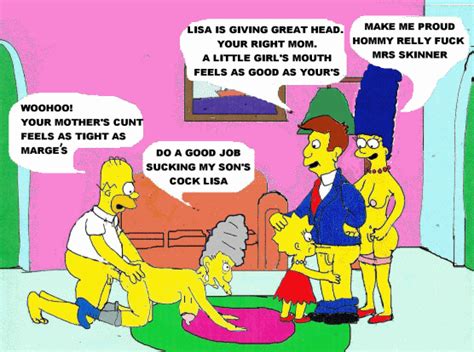 Post Agnes Skinner Homer Simpson Lisa Simpson Marge Simpson