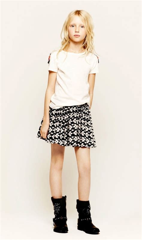 Zara Spring 2013 Kidswear Collection Fashion Style Trends 2019