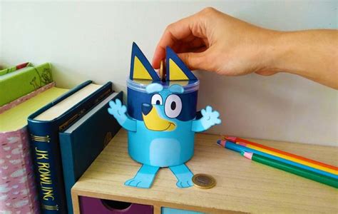 Make Your Own Bluey Themed Piggy Bank At Home