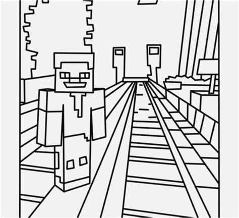 Minecraft Enderman Coloring