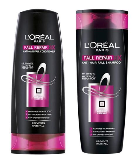 Colour treated hair needs a little more tlc. L'Oreal Fall Repair Shampoo (175ml) & L'Oreal Fall Repair ...