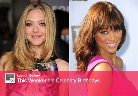 This Weekends Celebrity Birthdays