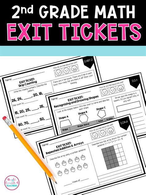 Math Exit Tickets | Math exit tickets, Exit tickets, Math