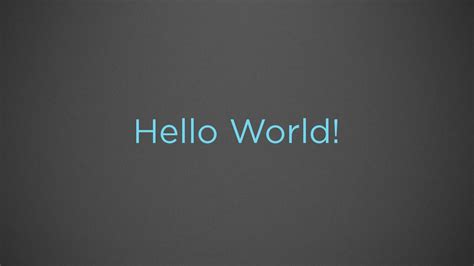 Hello world par silicon banlieue : como se llama la tipografia de distroller | SoftwareLogia