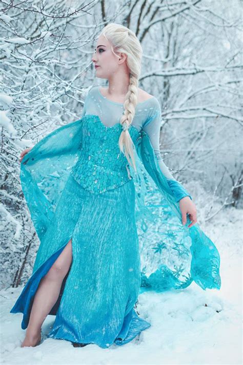 Elsa Disney Frozen Cosplay By Helnns Cosplay Frozen D
