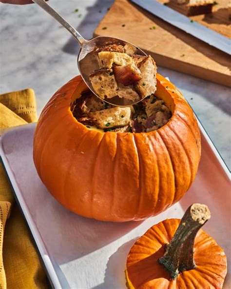 Dorie Greenspans Pumpkin Stuffed With Everything Good The Kitchn