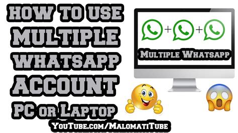 How To Use Multiple Whatsapp Account On Pc Or Laptop 2 Whatsapp Youtube