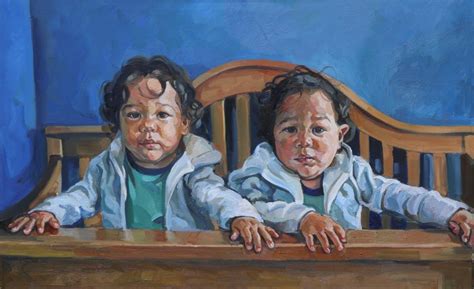 Painting A Portrait Of The Lives Of Twins Artists Network