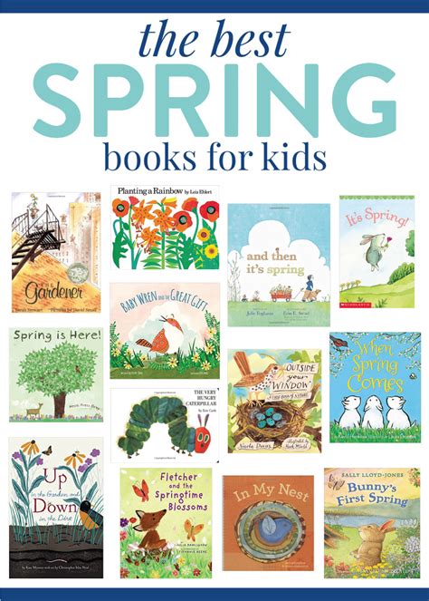 The Best Spring Books For Kids Of All Ages By The Littles And Me