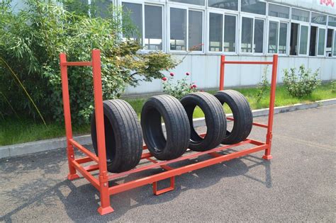 Not only do we sell racks & shelving, but we also offer delivery, installation, dismantling, complete facility relocation, powder coat painting and much more. China Warehouse Portable Steel Stacking Tyre Rack - China ...
