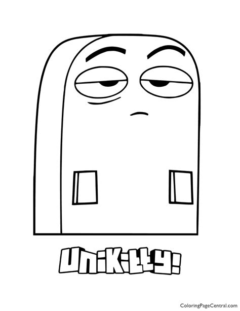 unikitty brock coloring page coloring page central