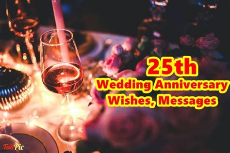 25th Wedding Anniversary Wishes Messages And Quotes About Marriage