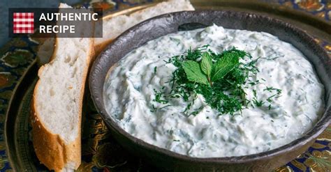 Tasteatlas On Twitter Tzatziki Is A Creamy Greek Yogurt Dip Made From