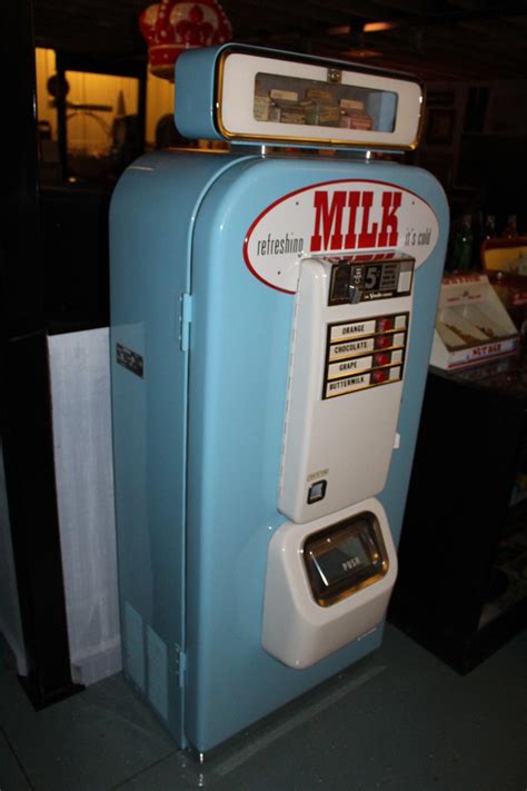 Restored Vendo Milk Vending Machine