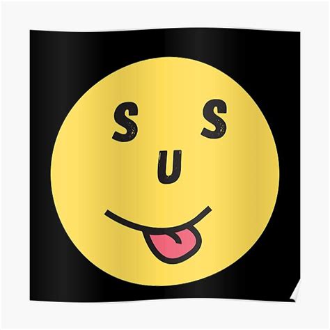 Sus Face Poster By Kataclysma Redbubble