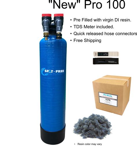 Compact Di Spot Free Water System Pro100c Spotless Di Water Systems