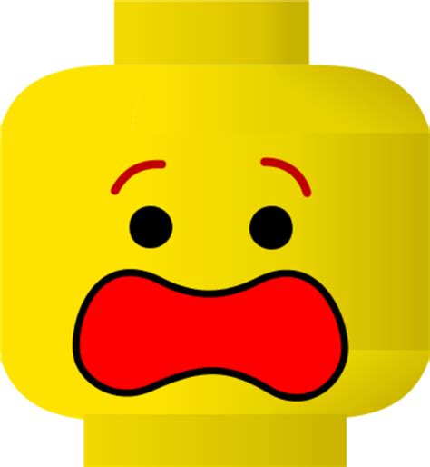 Image Of Lego Clipart Scared Faces Clip Art Clipartix