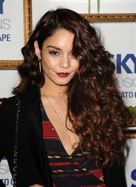 Vanessa Hudgens Long Curly Hair Styles  Best Curly Hairstyles
