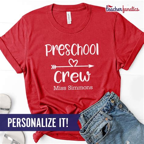 Preschool Teacher Shirt Preschool Crew Squad Tribe Team Etsy