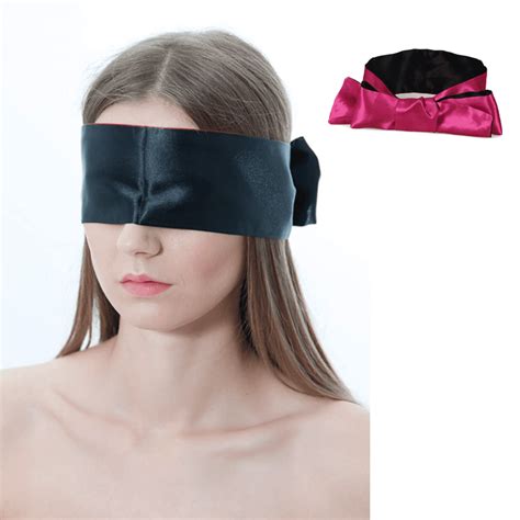 Satin Les Yeux Bandés Sex Eye Mask Ruban Masques De Sommeil Aveugles Costume Pour Les Amoureux