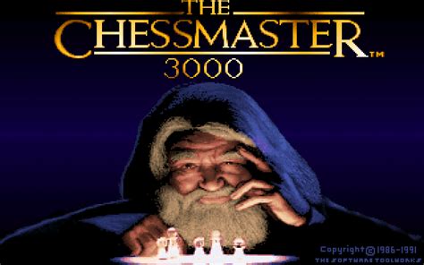The Chessmaster 3000 1991 By The Software Toolworks Ms Dos Game