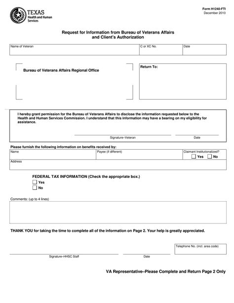 Form H1240 Fti Fill Out Sign Online And Download Printable Pdf