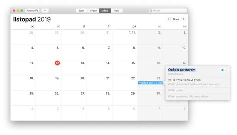 Jak Na Macu Využívat Nativní Kalendář Na Maximum Letem Světem Applem