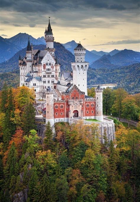 Neuschwanstein Castle Hohenschwangau Bavaria Germany 14 Of The