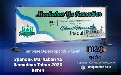 Spanduk Marhaban Ya Ramadhan Tahun 2020 Imago Media Home Of Creativity