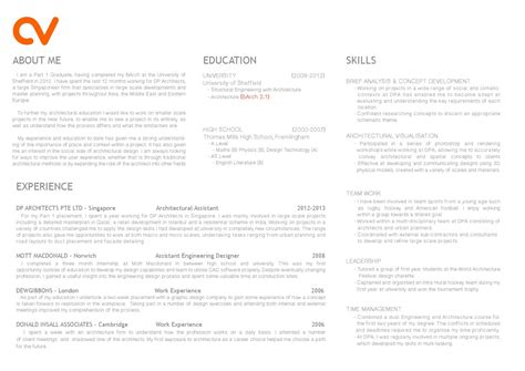 Choose the best format for your undergraduate resume. Part 1 Architecture CV Curriculum Vitae by TomGibbons - Issuu