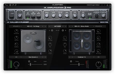 Gk Amplification Pro By Audified Bass Amp And Fx Modeling Plugin Vst3
