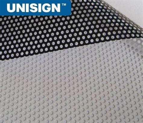 Unisign One Way Vision One Way Vision Window Film Perforated Vinyl Film