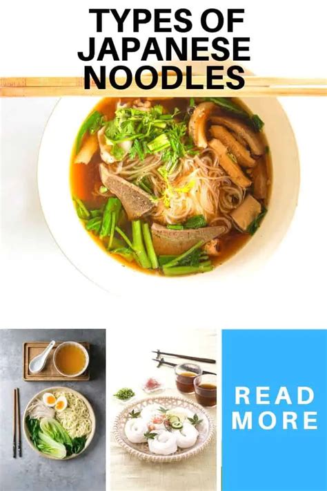 Japanese Noodles Types