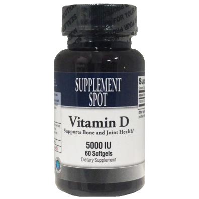 Check spelling or type a new query. Vitamin D 5,000 IU 60 Softgels by Supplement Spot ...